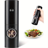 [Compre 1, Leve 2] Moedor LED - Moedor de sal, Pimenta e Condimentos