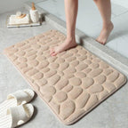 Tapete De Banheiro Antiderrapante Absorvente e Macio