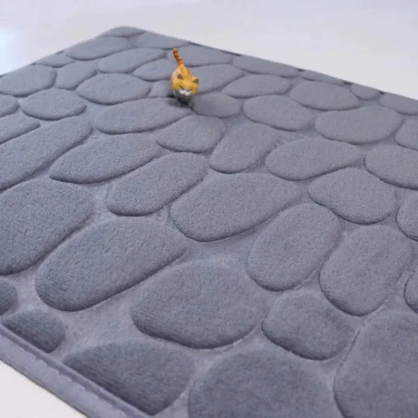 Tapete De Banheiro Antiderrapante Absorvente e Macio